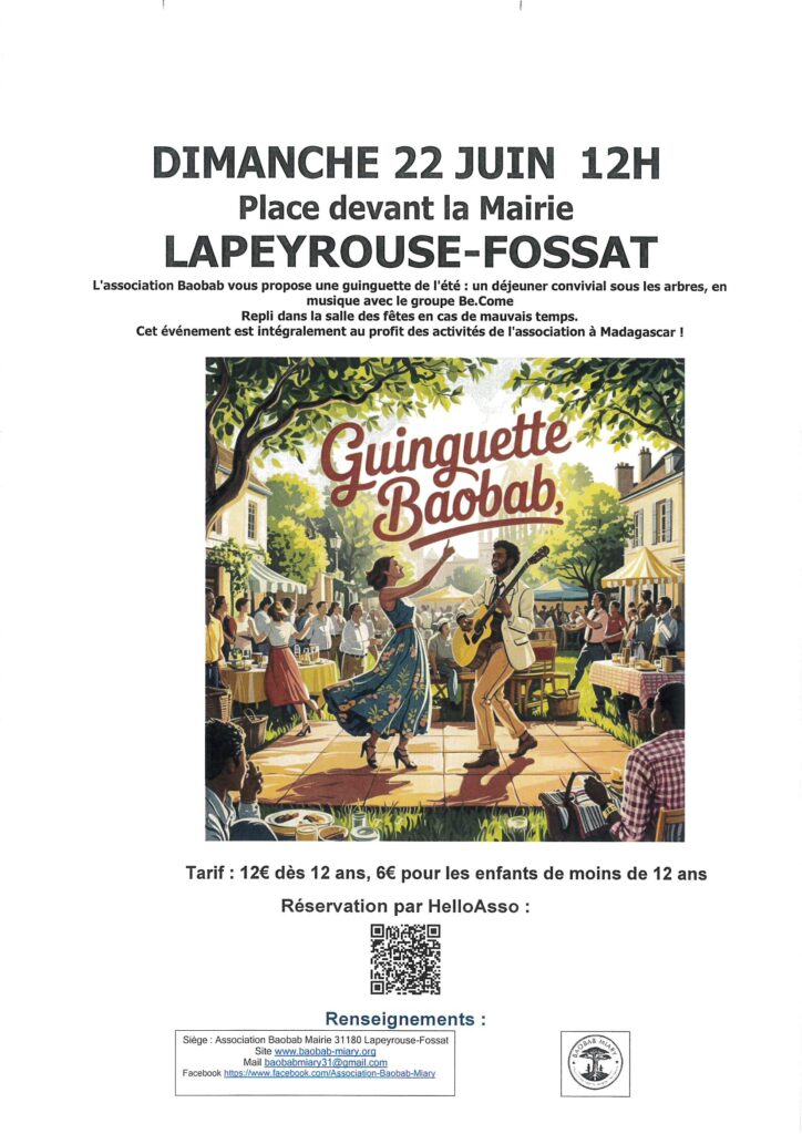 Illustration événement La Guinguette Baobab